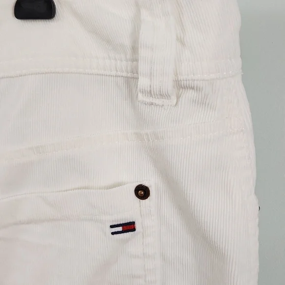 Tommy Hilfiger White Corduroy Mini Skirt - Picture 7 of 11